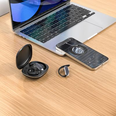 9. Dudao U17Z Bluetooth 5.3 OWS Kopfhörer mit Ohrbügeln – Schwarz
