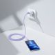 11. Baseus CAJY000305 Lightning – USB-C PD-Kabel 20 W 480 Mbit/s 2 m – Lila