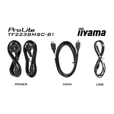 16. Iiyama TF2238MSC-B1 - Digitales A-Board - 55,9 cm (22") - LED - 1920 x 1080 Pixel