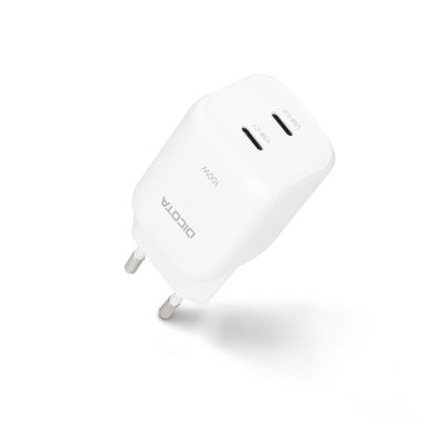 3. DICOTA D32186 Ladegerät für mobile Geräte (Laptop, Smartphone, Tablet) Weiß AC Schnellladung Intern