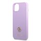 6. Ratet Guess , GUHCP13SPS4MU iPhone 13 mini 5,4" lila/lila Hardcase Saffiano 4G kleines Metalllogo