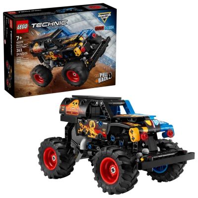 12. LEGO Technic 42219 Monster Jam Grave Digger Feuer und Eis