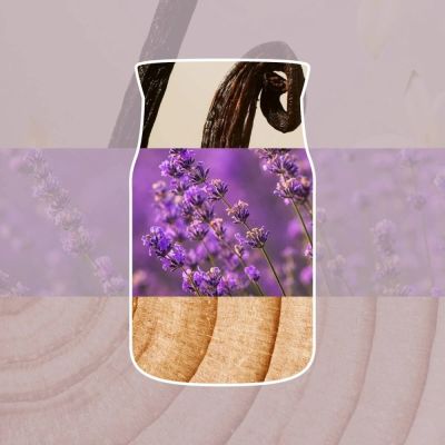 4. Große Kerze DRIED LAVENDER & OAK YANKEE