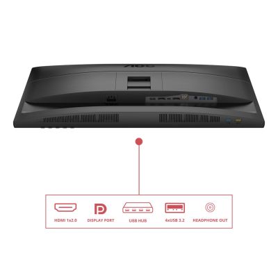 4. AOC E4 Q27E4CV Computermonitor 68,6 cm (27") 2560 x 1440 px Quad HD LED Schwarz