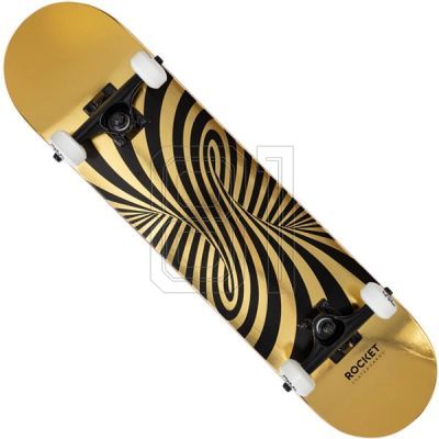 2. Rocket Twisted Foli Gold Skateboard 7,5" RKT-COM-1555