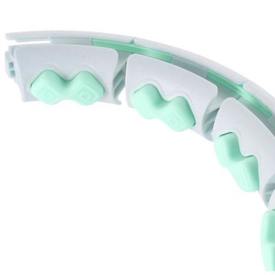 9. Hula Hoop HMS HHW06 mit Noppen, Gewicht und Zähler grün