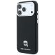 2. Karl Lagerfeld MagSafe-Schutzhülle mit genarbtem Karl-Kopf-Motiv für iPhone 18 Pro Max / 17 Pro Max – Schwarz