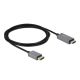 DeLOCK Active DisplayPort 1.4 auf HDMI Kabel 4K 60 Hz (HDR), 2 m