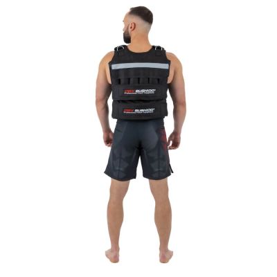 26. Gewichtstrainingsweste, 24 Einsätze (leer)