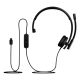 5. Logitech H570e Headset mit Kabel, Kopfbügel, Büro/Callcenter, USB Typ-C, Schwarz