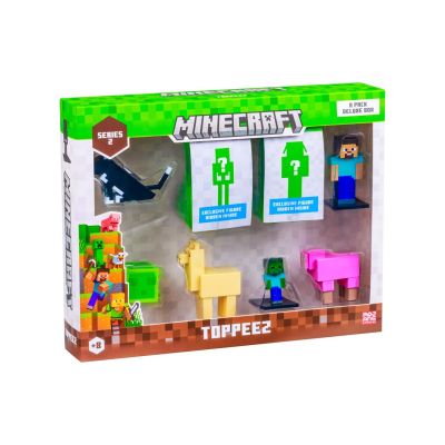 MINECRAFT S2 FIGUREN - 8ER-PACK DELUXE-BOX (SORTIMENT)