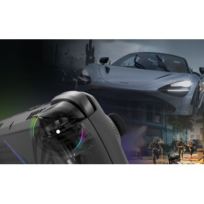 22. ASUS ROG Ally RC73XA-NH011W Ryzen AI Z2 Extreme 7,0"FHD Touch 120 Hz IPS-Level 500 Nits glänzend 24 GB LPDDR5X SSD1 TB Radeon-Grafik 80 WHrs Win11 Schwarz