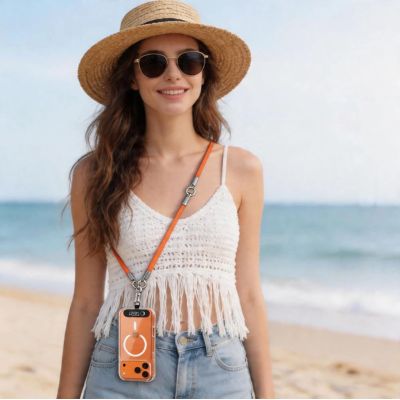 8. Tech-Protect C10S Seil-Handy-Lanyard – Orange