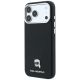 2. Karl Lagerfeld MagSafe-Schutzhülle mit genarbtem Karl-Kopf-Motiv für iPhone 18 Pro / 17 Pro – Schwarz