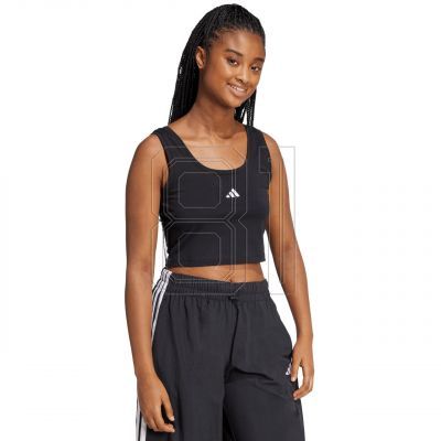 2. adidas Essentials Baumwoll-T-Shirt mit kleinem Logo W JE1321