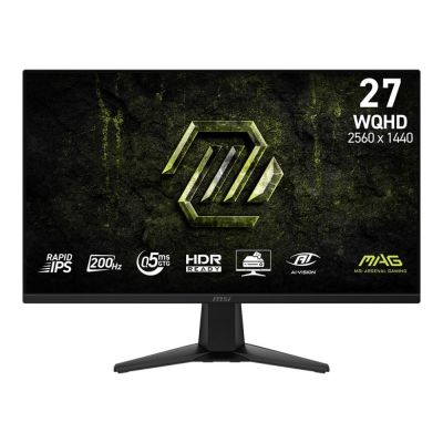 MSI MAG 275QF E20 Computermonitor 68,6 cm (27") 2560 x 1440 px Wide Quad HD LCD Schwarz