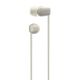 3. Sony WI-C100 Kabelloses In-Ear-Bluetooth-Headset für Anrufe und Musik, Beige