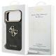 8. Guess 4G Big 4G Classic Logo Hülle für iPhone 17 Pro Max / 18 Pro Max – Schwarz und Gold