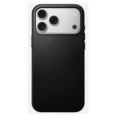 Nomad Traditionelle Lederhülle für 17,5 cm (6,9") Mobiltelefone, Schwarz