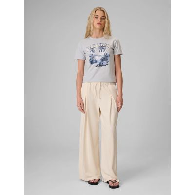 3. Damen-Jogginghose mit weitem Bein 4F 4FRAW26TTROF2050-11S