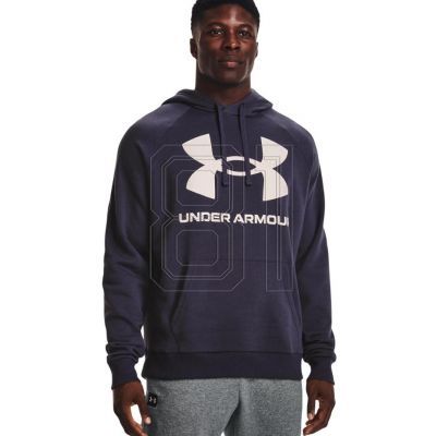 3. Under Armour Rival Fleece Big Logo HD Sweatshirt M 1357093 558