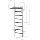 6. Turnwand-Stangen aus Holz und Metall mit Hantelbank K 231W
