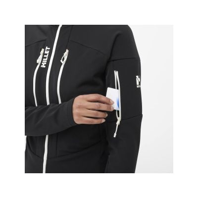 2. MILLET W Pierra Ment Hoodie Jacke Schwarz