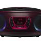 7. Denver TCL-212BT PINK tragbarer CD-Player, schwarz, pink