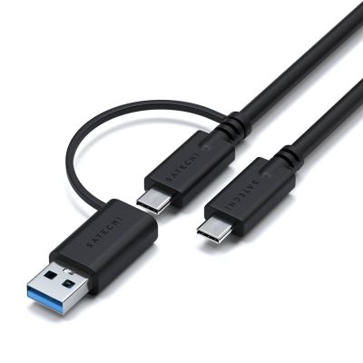 5. Satechi 4K Triple-Display-Dockingstation mit Kabel – Silber