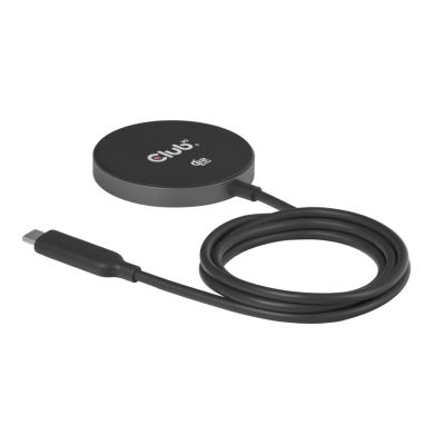13. CLUB3D CAC-3027 Handy-Ladegerät für Smartphones, universelles schwarzes DC-Wireless-Ladegerät mit Schnellladefunktion (intern)