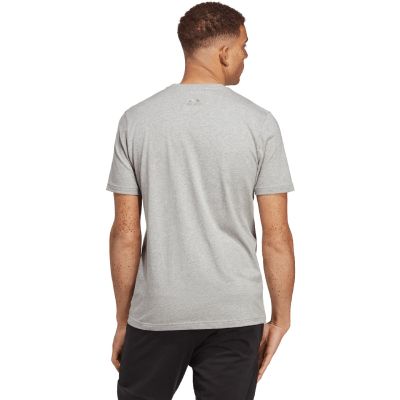 14. adidas Essentials Single Jersey Linear Logo-T-Shirt mit Stickerei M IC9277