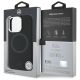 8. Mercedes Silikonhülle mit Ton-in-Ton-Logo und MagSafe-Funktion für iPhone 16 Pro – Schwarz