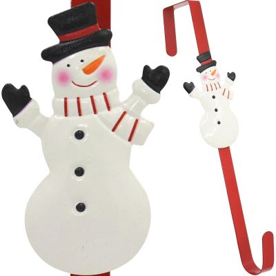 16. Aufhänger für Kränze, 39 cm Schneemann