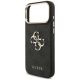 6. Guess 4G Big 4G Classic Logo Big Strap Metal Buttons Hülle für iPhone 18 Pro Max / 17 Pro Max – schwarz