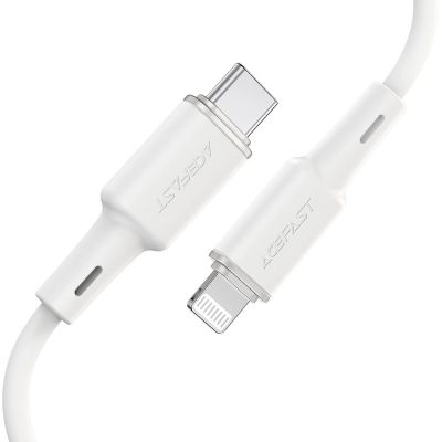11. Acefast Kabel MFI USB Typ C - Lightning 1,2m, 30W, 3A schwarz (C2-01 schwarz)
