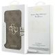 7. Guess Book 4G Metall-Logo-Hülle für iPhone 18 Pro Max / 17 Pro Max – Braun