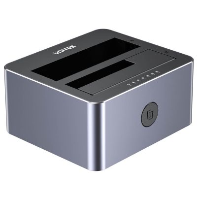 2. UNITEK 2 x SATA 2,5"/3,5" USB-C 10GBPS HDD-Klonstation