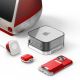 12. Spigen Spigen Classic C1 Ständer für Apple Watch - Rot
