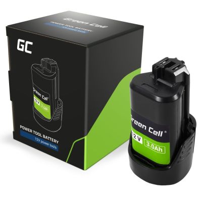 15. Green Cell Akku für Bosch GBA 12V 3Ah Ersatz für GBA 1600A00X79