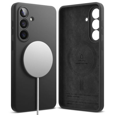 2. Ringke Silikon MagSafe Hülle für Samsung Galaxy S26+ - Schwarz