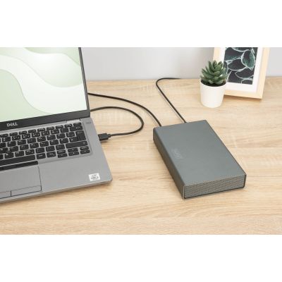13. Digitus USB 3.0 Festplattengehäuse, 3,5", SATA, 16 TB, Aluminium