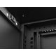 5. Wandmontierter Installationsschrank 19" 6U 540x350 schwarze Glastür LANBERG (Flat Pack)