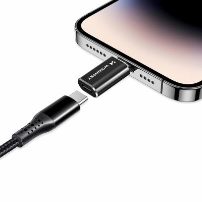 9. Wozinsky WALC-01 Lightning auf USB-C Adapter - Schwarz