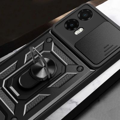 8. Tech-Protect CamShield Pro Hülle für Motorola Moto G35 5G – Schwarz