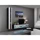 3. TV-Schrank VIGO NEW '140' 30/140/40 schwarz/weiß flach