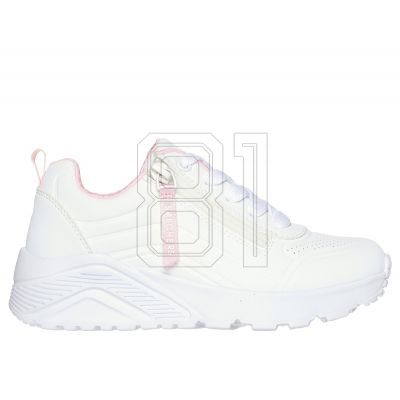 7. Skechers Uno Lite - Easy Zip Jr 310387L WHT Schuhe