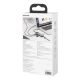 6. Baseus Metal Gleam 8in1 USB-C Hub - USB-C PD 100W 1x HDMI 4K 30Hz 1x SD- und microSD-Kartenleser 3x USB-A 3.2 1xRJ45 - grau