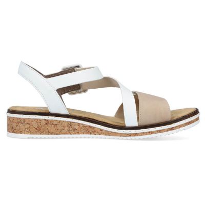 23. Bequeme Rieker W RKR678 Kombi-Sandalen
