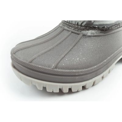 6. Lee Cooper Winterstiefel Kinder isolierte Schneestiefel für Mädchen Grau