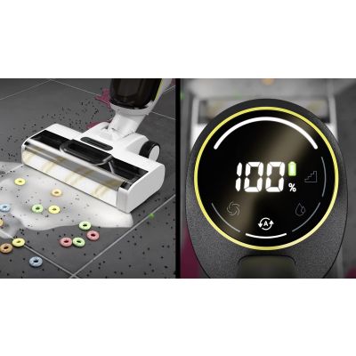 2. Kärcher FCV 4 Akku Nass- und Trockensauger ohne Beutel 180 W Schwarz, Weiß